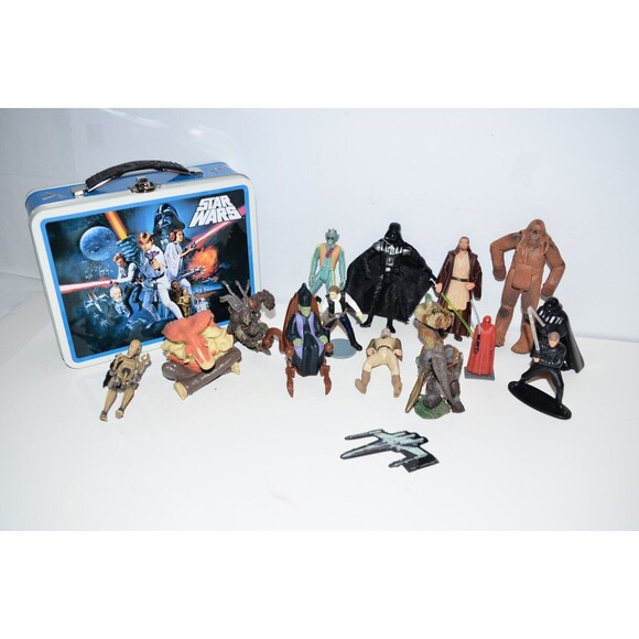 Star Wars Figures Action Figures etc... Huge Lot lunchbox - Picture 14 of 14